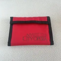 CITY OPERA 赤 三つ折り財布
