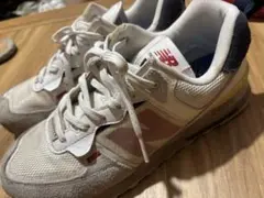 New Balance スニーカー ホワイト/グレー