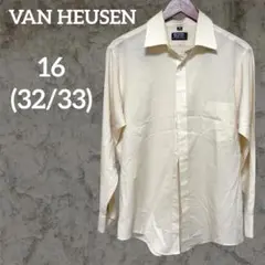 レア✨VAN HEUSEN SUPER SILK 長袖シャツ 16サイズ