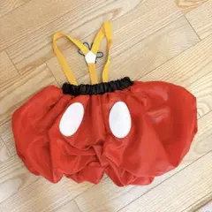 RELA しまむら　ミッキー　なりきり　サロペット　ディズニー　100 パンツ