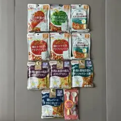 Pigeon 離乳食 10食 フィーディングスプーン付き