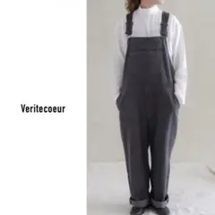veritecoeur(ヴェリテクール)| 8Wコーデュロイ オーバーオール