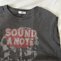 WGC SOUND A NOTE タンクトップ