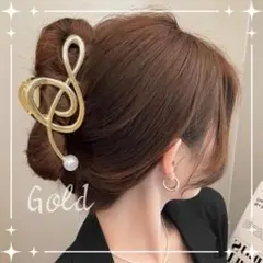 ・音符 バンスクリップ ヘアアクセサリー ヘアクリップ