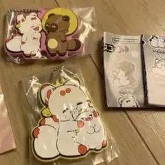 バンダイナムコ ラバーキーホルダー てnこ キャラクター