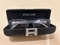 POLICE スクエアフレーム メガネ
