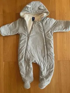 babyGap フリースジャンプスーツ 12-18ヶ月 グレー