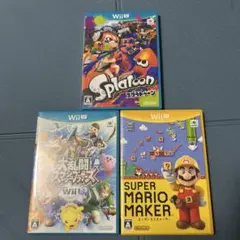 Wii U ゲーム3本セット