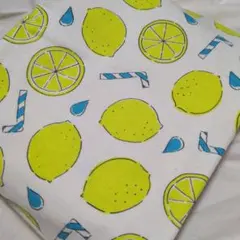 maple_and_a fabric 約10mレモネードだらけ