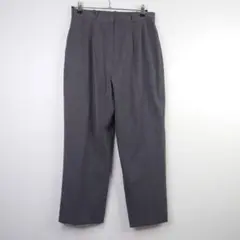 日本製 ゆったりスラックス 15号 ウエストゴム 両サイドポケット グレー系