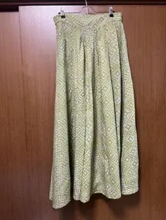 ノアノアハワイ　ハーレムスカート ハワイ フラダンス ノアノア ハーレムスカート グリーン 難