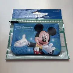 ディズニー　パークチケット　ポーチ　【ミッキー】