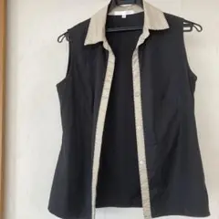 Paule Ka ポールカ　ベスト　ノースリーブ　ブラウス