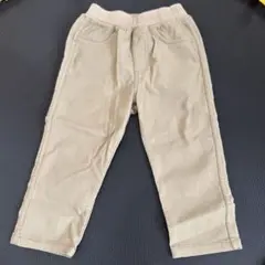 ベージュ ボトムス サイズ80
