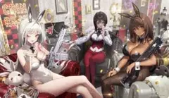 一番くじ 勝利の女神：NIKKE CHAPTER5 E賞 プレイマット　②