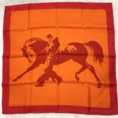 エルメス　スカーフ　カレ70 ジンガロ限定　フランス来日馬のオペラ記念品 憧れの エルメススカーフカレ70 ジンガロ限定フランス来日馬の
