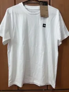 ノースフェイス　レディースTシャツ　Lサイズ　スモールボックスロゴ　シンプル白