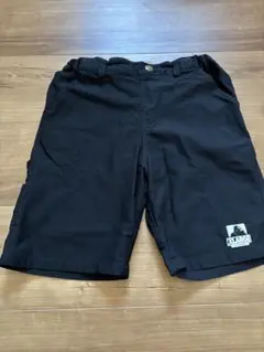 XLARGE 黒 ハーフパンツ 130