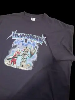 ウルトラマンvsバルタン星人 Tシャツ Lサイズ黒ブラック半袖