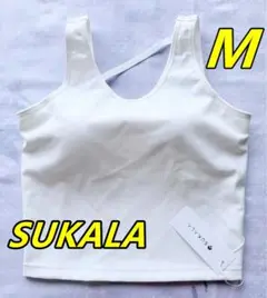 【SUKALA】リブソリッドショートタンクトップ M サイズ 新品未開封