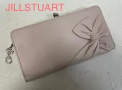 【未使用】 JILLSTUART スパイラル リボンチャーム がま口 長財布
