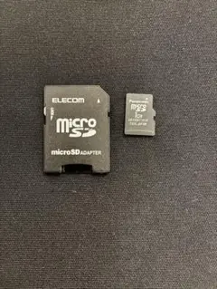 Panasonic microSDカード + ELECOMアダプター