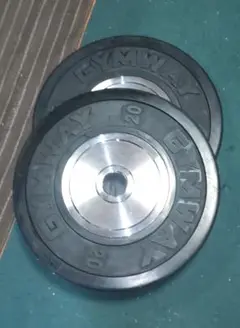 GYMWAY 薄型トレーニングバンパープレート — MBC POWER SHOP
