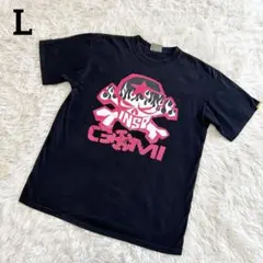 五味隆典Tシャツ INSPIRE フレイムスカル Tシャツ Lサイズ ブラック