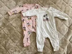 H&M baby Disney カバーオール ２枚セット