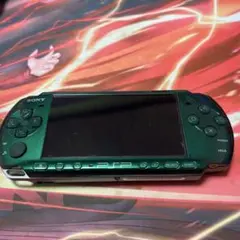 Sony PSP-3000 グリーン 本体　ジャンク品