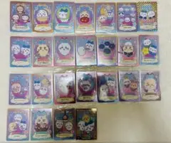 25種類セミコンプ　ちいかわ ウエハースラッキーカードコレクション