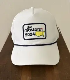 masters 2024 キャップ ホワイト　マスターズ公式　美品　トラッカー