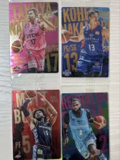 【未開封】B.LEAGUE ツインウエハース 2024-25 4枚セット