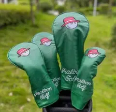 Malbon Golf ✨新品未使用 ヘッドカバー 4点 限定カラー⛳