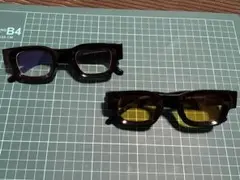 極太フレーム　サングラス2本セット