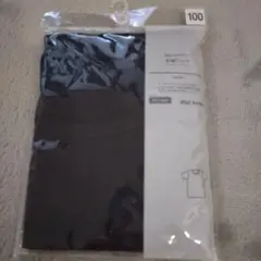 無印　半袖　ネイビー　100