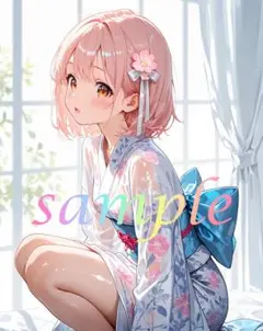 c276 美少女 かわいい イラスト 下着 コスプレ セクシー A4ポスター