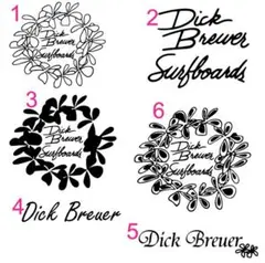 DICK BREWER ディックブリューワ ステッカー