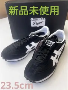 オニツカタイガー　TH503N レディーススニーカー 23.5 黒白 オニツカタイガー TH503N レディーススニーカー 23 5 黒白