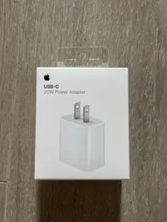 【新品未開封】Apple 純正 20W USB-C電源アダプタ