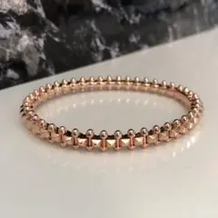 刻印あり スタッズデザイン バングル