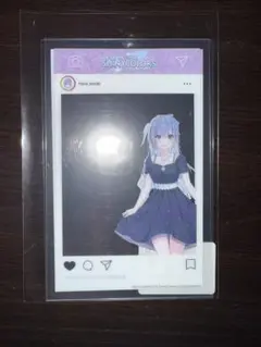 でらます　鈴木羽那　sns風クリアカードセット