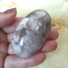 天然石桜瑪瑙パーム