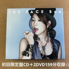 BoA『THE FACE』初回限定盤CD＋2DVD159分収録☆美品☆アルバム☆