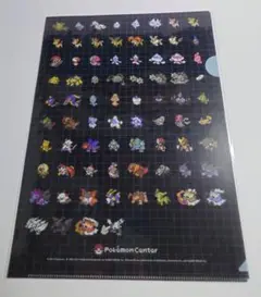 ポケモン クリアファイル ゲームドット BW