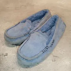 アグ UGG フラットシューズ ムートン【22】青