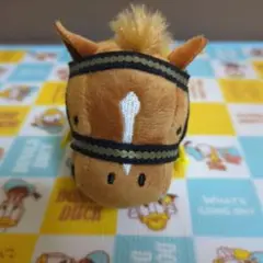 希少 サラコレマスコットチェーンぬいぐるみ(タグ付き)ナリタトップロード号