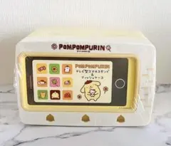 ポムポムプリン テレビ型スマホスタンド&ティッシュケース サンリオ