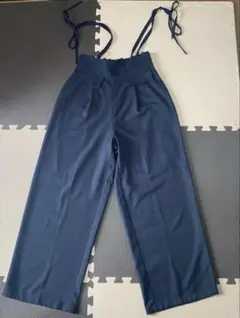 マジェスティックレゴン ネイビー サロペット Mサイズ