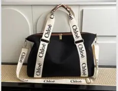 Chloé ブラック トートバッグ